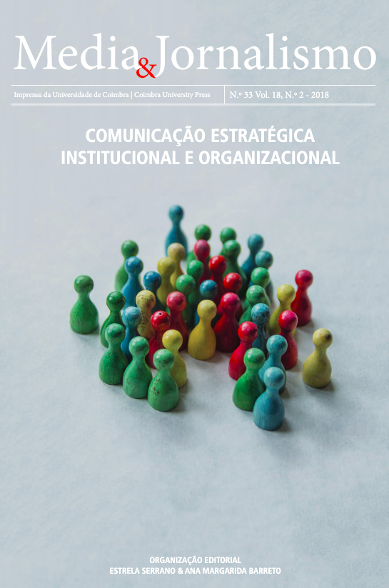 Capa revista Media e Jornalismo
